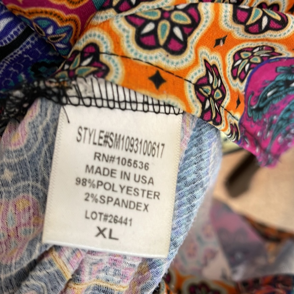 Travel Elements Patchwork Print Dress - image 4